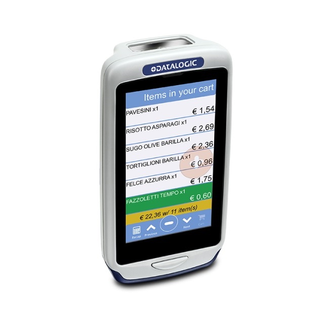 Terminal mobil Datalogic Joya A6 Touch, albastru/gri