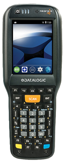 Terminal mobil Datalogic Skorpio X4, straight, 1D, Android, 38 taste