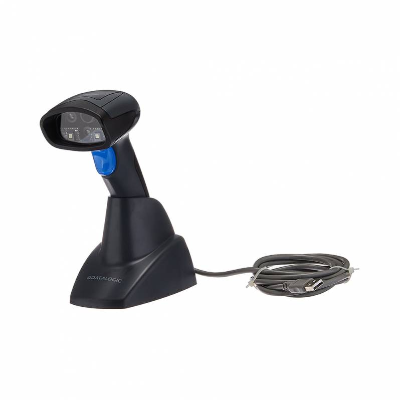 Cititor coduri de bare Datalogic QuickScan QD2430, USB, stand, negru