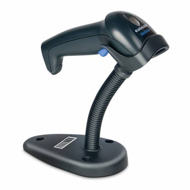 Cititor coduri de bare Datalogic QuickScan QD2430, USB, stand, negru