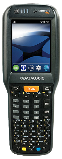 Terminal mobil Datalogic Skorpio X4, straight, 1D, Android, 50 taste