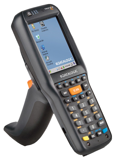 Terminal mobil Datalogic Skorpio X4, gun, 1D, WEC 7, bat.ext., 28 taste