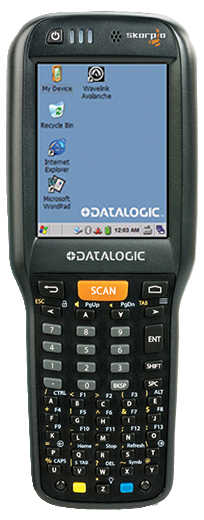 Terminal mobil Datalogic Skorpio X4, straight, 2D, WEC 7, 50 taste