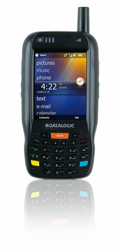 Terminal mobil Datalogic Elf, laser 1D, GPS, 3G, 27 taste, bat. ext., kit