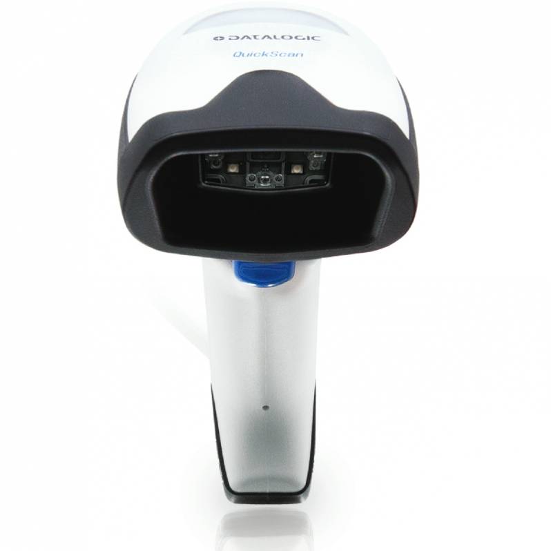 Datalogic QuickScan I QD2590 Barcode-Lesegerät, 2D, Digimarc, USB-Kit, weiß