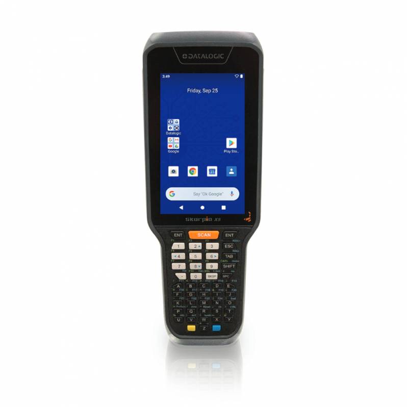 Terminal mobil Datalogic Skorpio X5, Gun, 2D, XLR, BT, Wi-Fi, NFC, Alpha, Android, 4GB, bat. ext., 47 taste