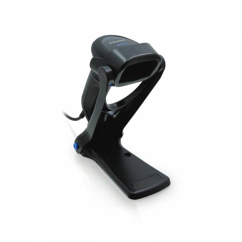 Cititor coduri de bare Datalogic QuickScan QW2520, USB spiralat, stand