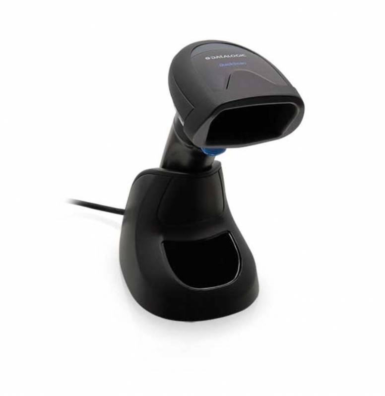 Cititor coduri de bare Datalogic QuickScan QBT2500, 2D, Bluetooth, USB, cradle, negru