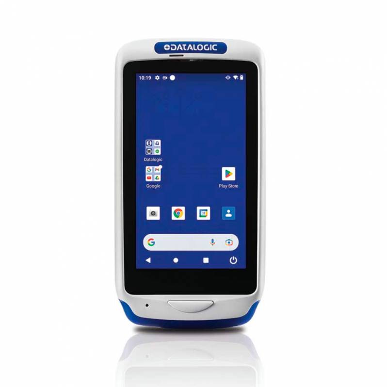 Terminal mobil Datalogic Joya Touch 22, 2D, USB, Bluetooth, Wi-Fi, Android, gri/albastru