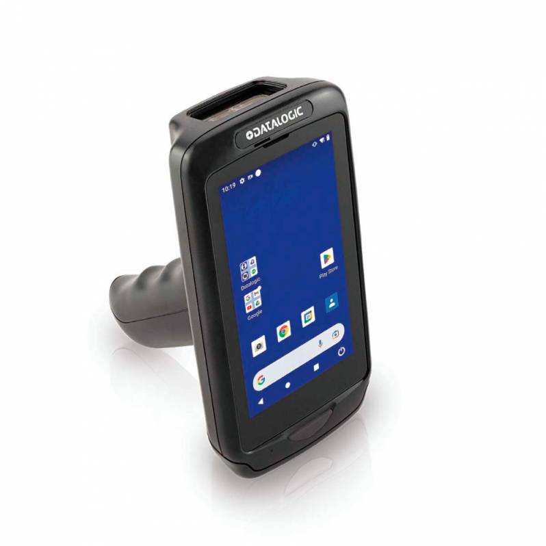 Terminal mobil Datalogic Joya Touch 22, Gun, 2D, USB, Bluetooth, Wi-Fi, Android, negru, cradle kit