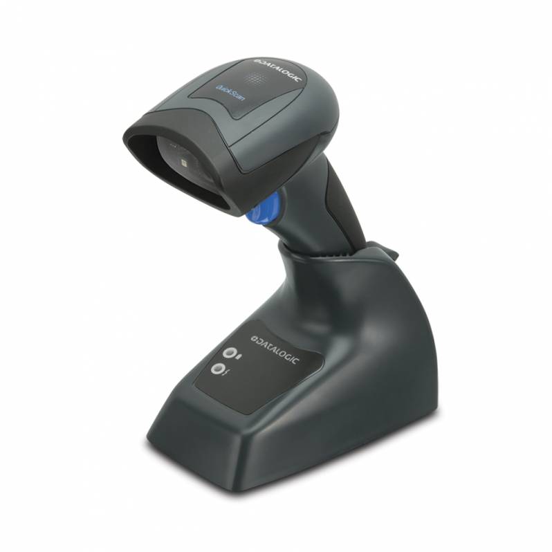 Cititor coduri de bare Datalogic QuickScan QM2131, 1D, serial, cradle, negru