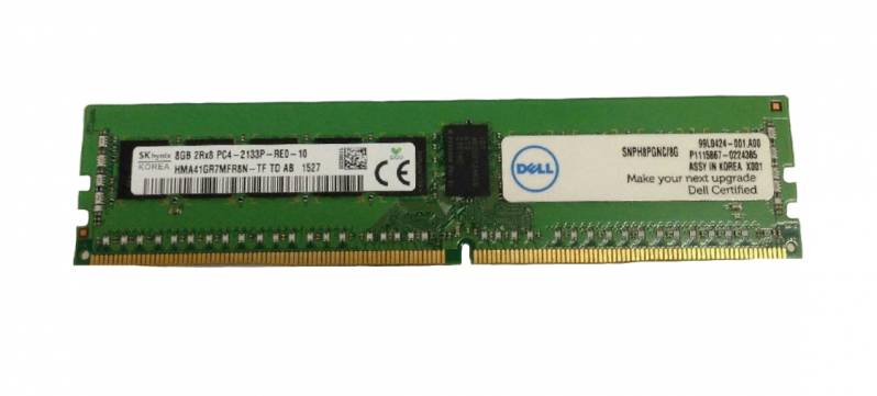 Memorie RAM Dell 8GB, DDR4 RDIMM, 2133MHz