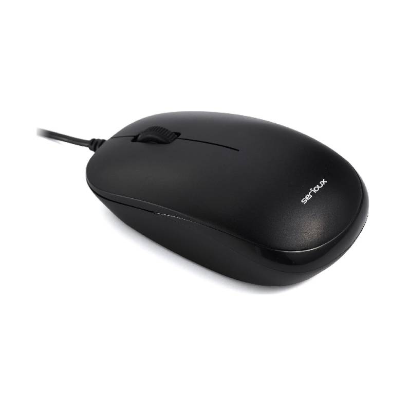 Mouse Serioux cu fir optic Noblesse