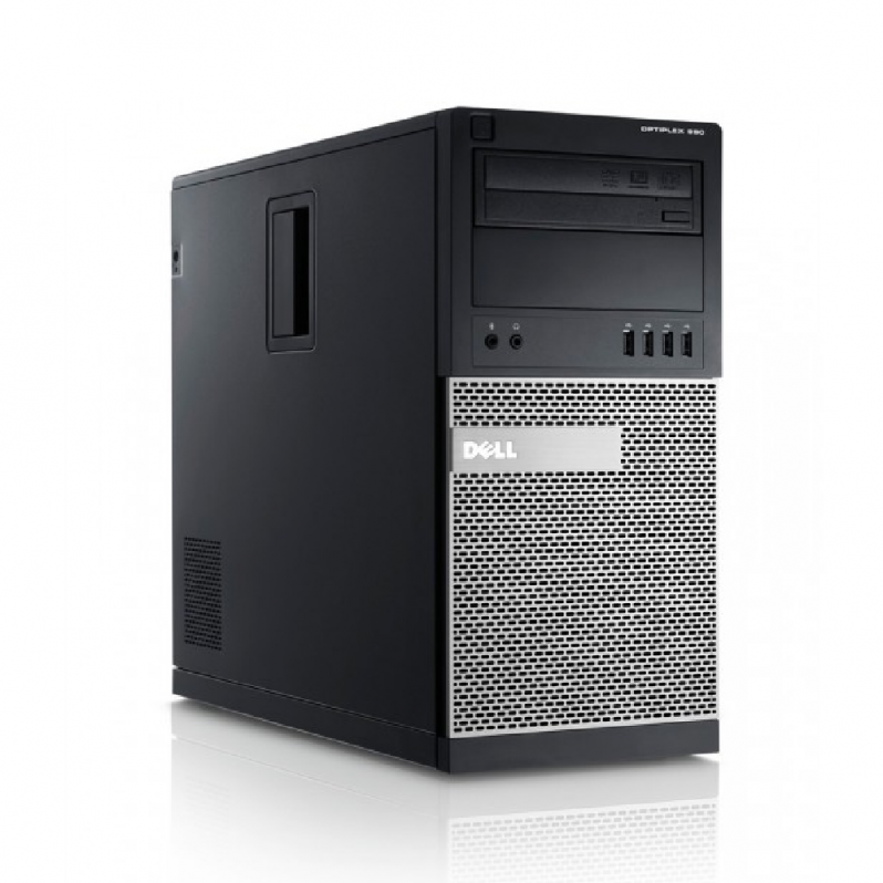 Sistem PC Dell OptiPlex 990, procesor i5 3.1 GHz, 8GB RAM, SSD 120GB, Windows 10 Acasă [RECONDITIONAT]