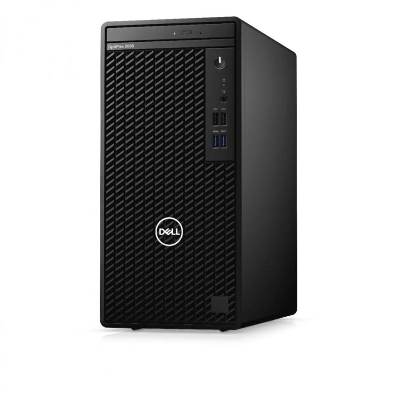 Sistem PC Dell OptiPlex 3080 SFF, i3-10105, 8 GB RAM, 256 GB, Intel Graphics, Windows 10 Pro