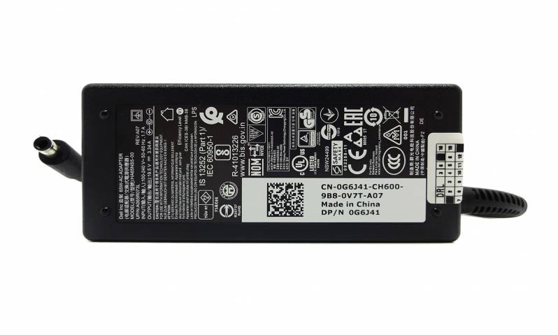 Incarcator original laptop Dell Latitude 3301, 3400, 3490, 3500, 3590, 13 7350 2-in-1, Chromebook 13 7310, 19.5V, 3.34A, 65W, mufa 4.5mm