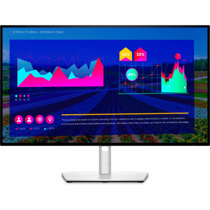 Monitor Dell UltraSharp U2722D, 27 inch, negru