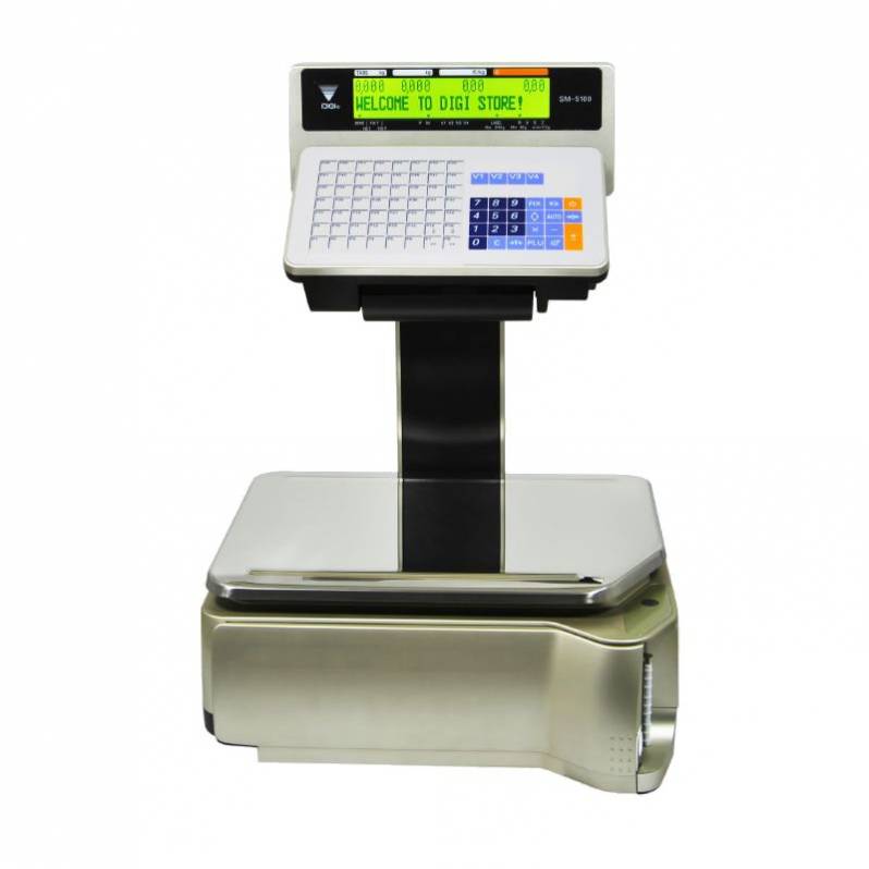 Cantar Digi SM-5100EV, 6/15 kg, suport afisaj, display 2 linii