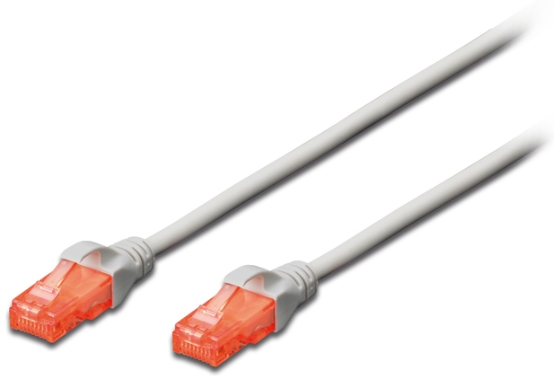 Patch cord Digitus CAT 6, UTP, PVC, 0.5 m