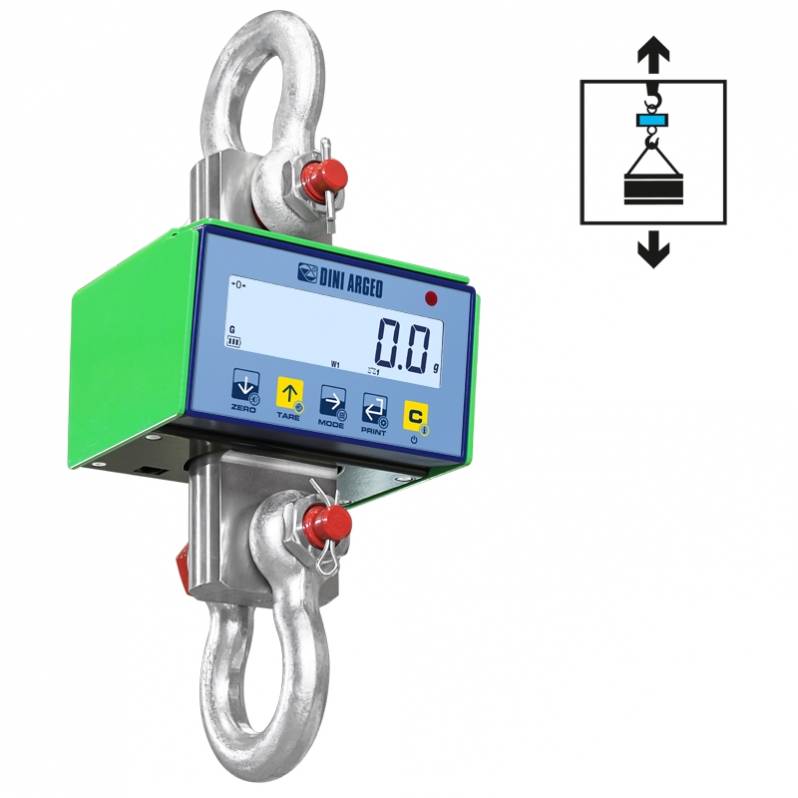 Cantar carlig macara Dini Argeo MCWN, 6000 kg, Diviziune 2 kg