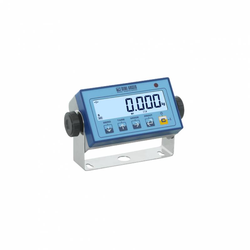 Indicator greutate Dini Argeo DFWL, 5 taste, LCD, carcasa ABS, IP54, serial