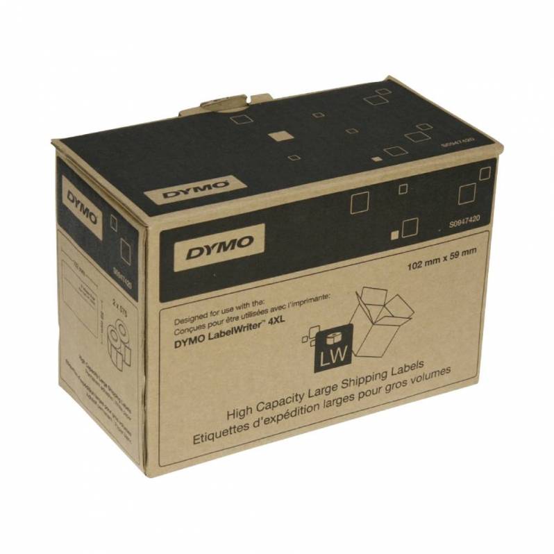 Etichete pentru adrese Dymo LabelWriter DY947420 102x59mm, hartie alba