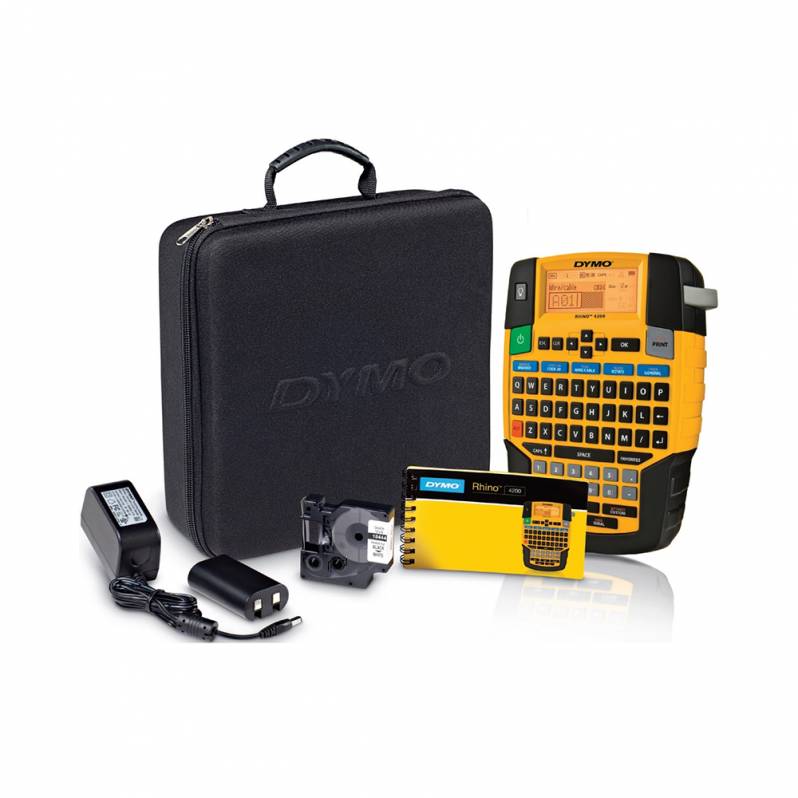 Aparat de etichetare Dymo Rhino 4200 Kit DY1852998, QWERTZ