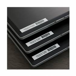 Cinta de vinilo Dymo XTL DY1868705, 21 mm, negro/blanco