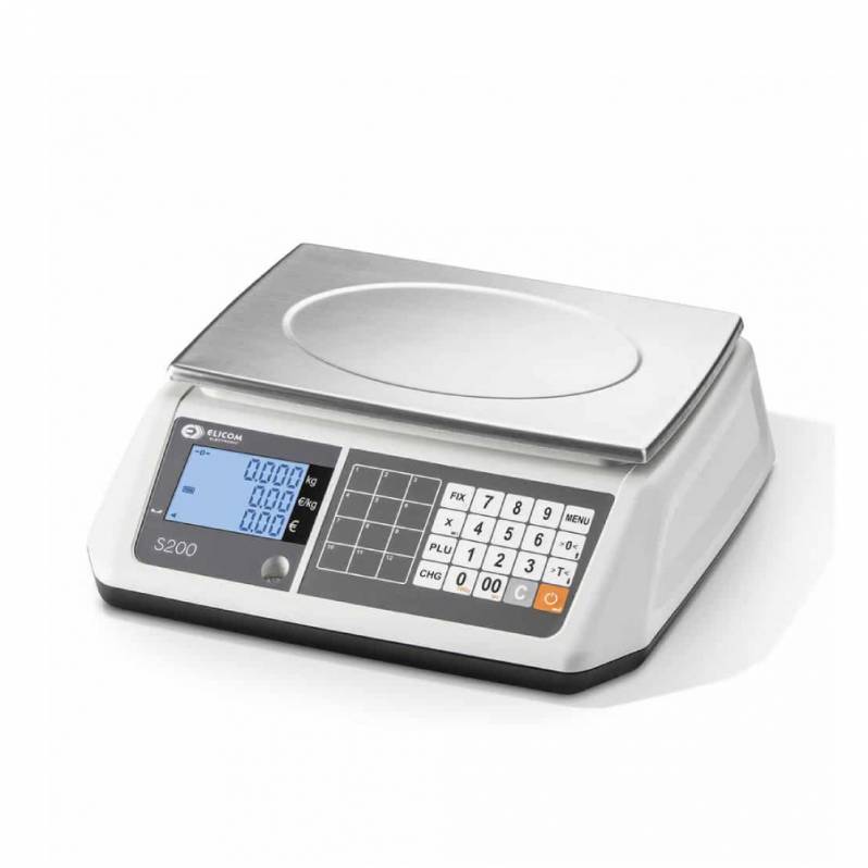 Cantar Selirom S200B, 6/15kg, alb
