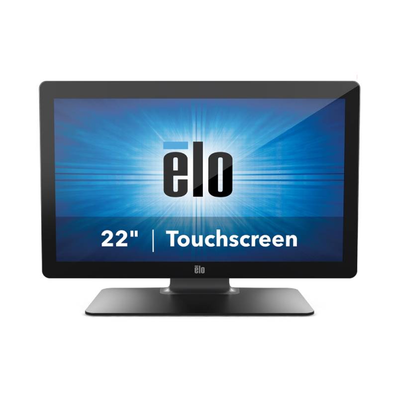 Monitor POS touchscreen Elo Touch 2202L, 22 inch, FHD, PCAP, USB, stand, negru