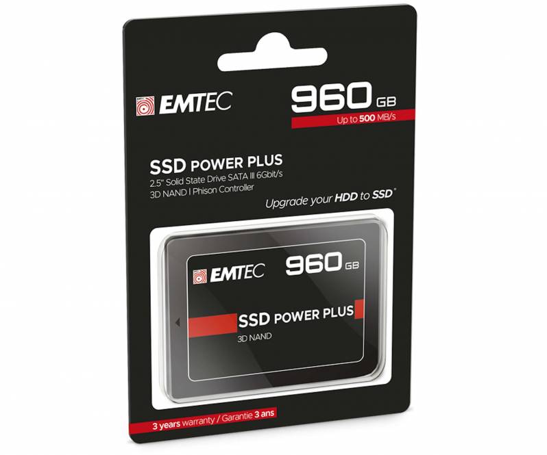 SSD EMTEC SSD X150 960GB, 2.5", SATA