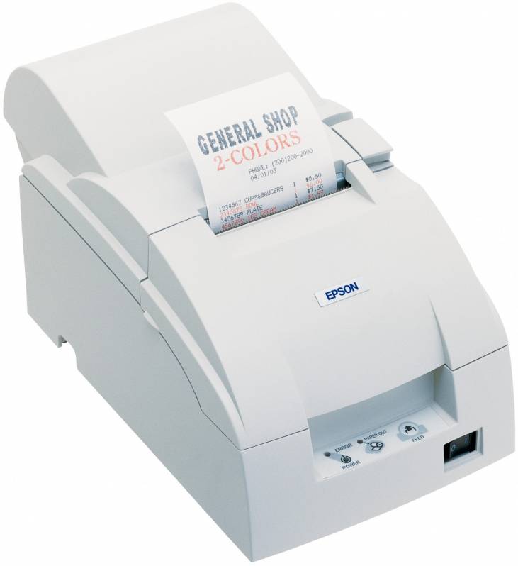 Imprimanta matriciala Epson TM-U220A, LPT, cutter, alba