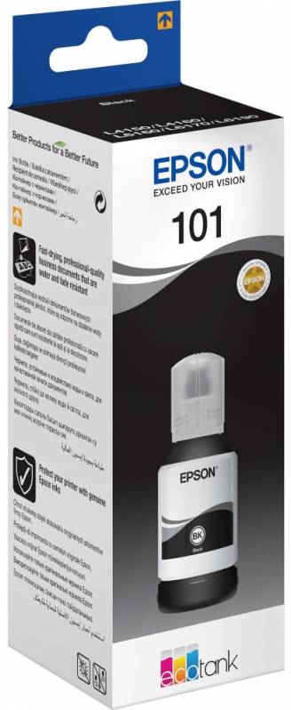 Flacon cerneala Epson 101 EcoTank, negru