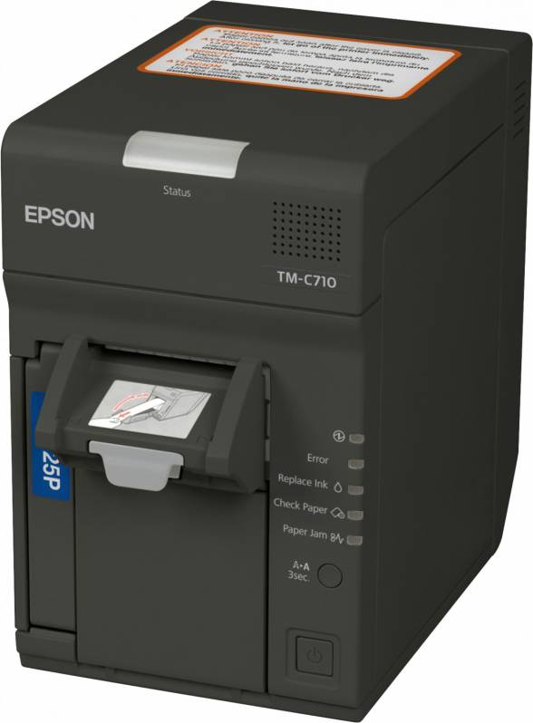 Imprimanta de cupoane Epson TM-C710, Ethernet, USB