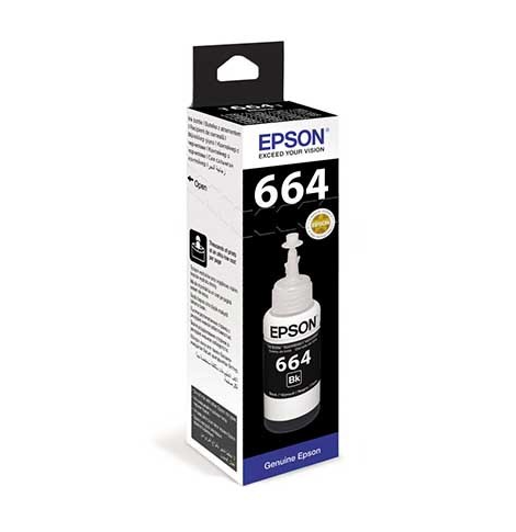 Flacon cerneala Epson T6641 EcoTank, negru