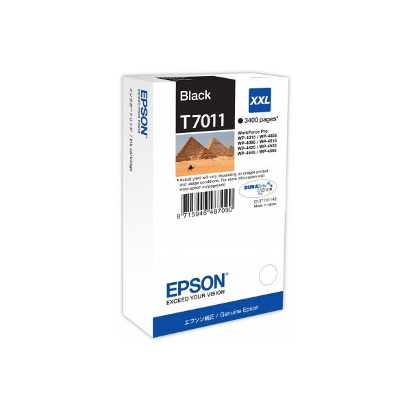 Cartus cerneala Epson T7011 XXL, negru