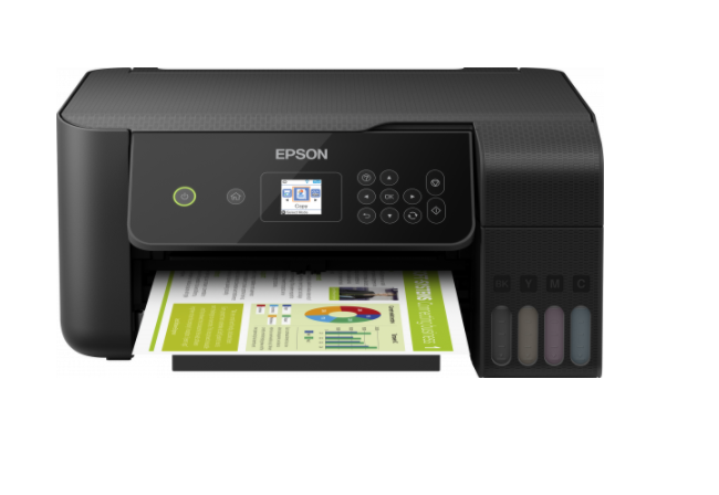 Multifunctional inkjet color Epson EcoTank L3160, A4, CISS, LAN, Wireless