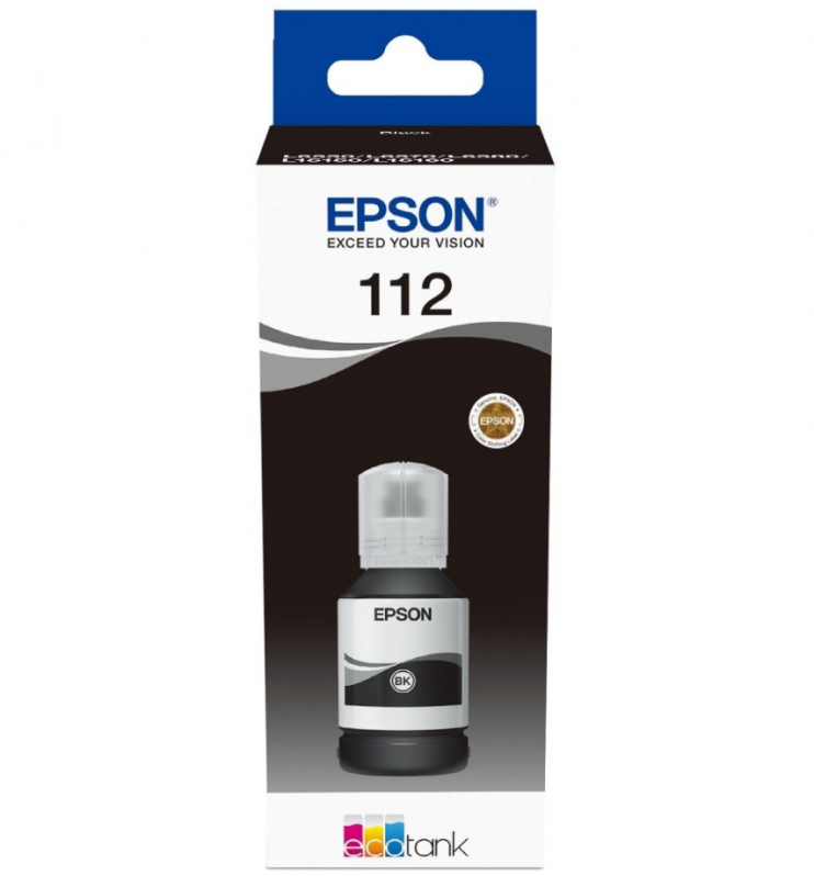 Flacon cerneala pigment Epson EcoTank L112, negru