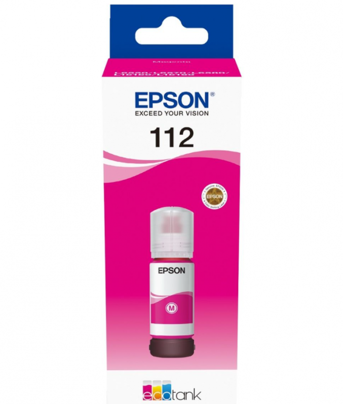 Flacon cerneala pigment Epson EcoTank L112, magenta