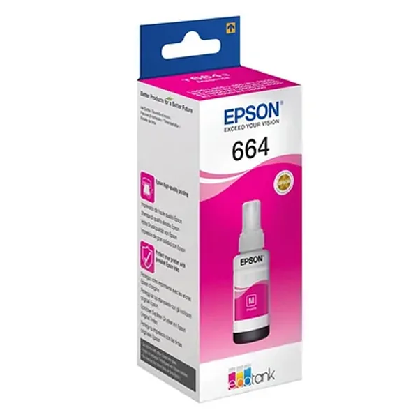 Flacon cerneala Epson T6643 EcoTank, magenta