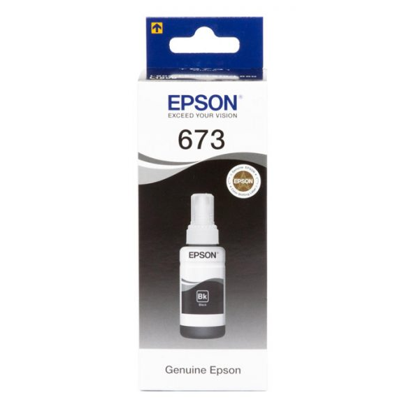 Flacon cerneala Epson T6731 EcoTank, negru