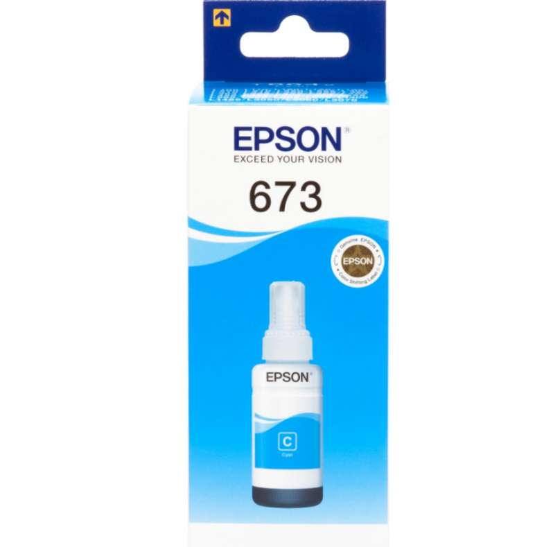 Flacon cerneala Epson T6732 EcoTank, cyan