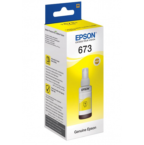 Flacon cerneala Epson T6734 EcoTank, galben