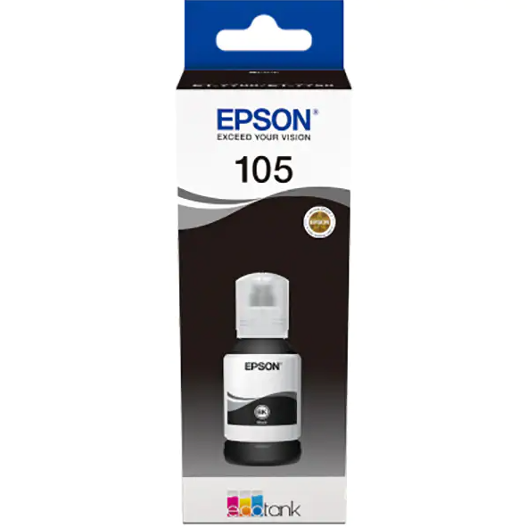 Flacon cerneala pigment Epson EcoTank 105, negru