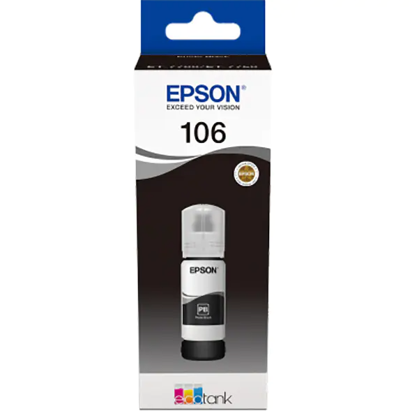 Flacon cerneala pigment Epson EcoTank 106, negru