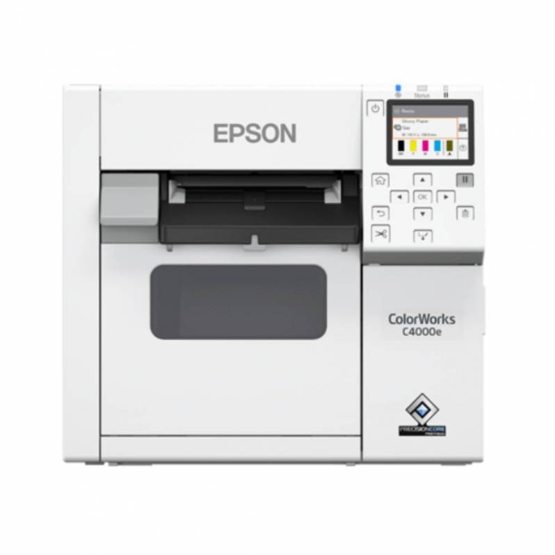 Imprimanta de etichete color Epson ColorWorks C4000E (bk), print lucios, auto-cutter