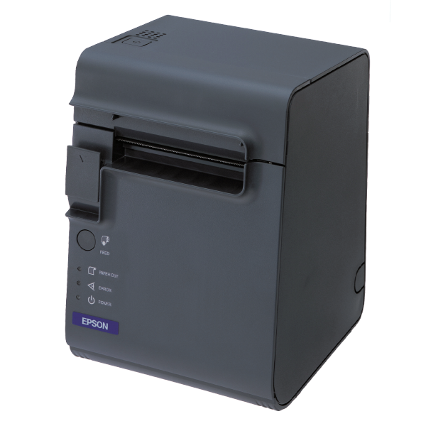 Imprimanta de etichete Epson TM-L90II, 203DPI, USB, Serial, auto-cutter, neagra