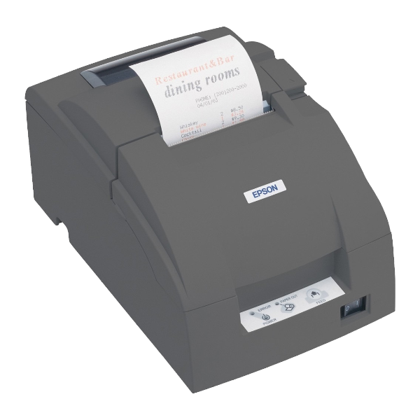 Imprimanta matriciala Epson TM-U220D, serial, neagra