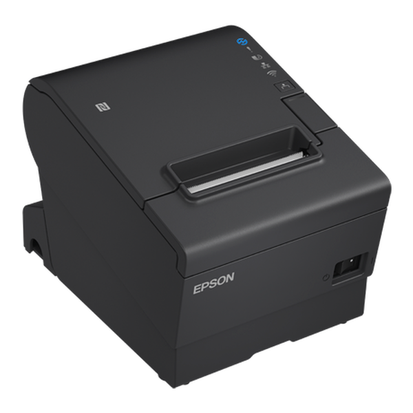 Imprimanta termica Epson TM-T88VII, USB, Serial, Ethernet, auto-cutter, neagra