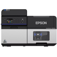 Epson ColorWorks C8000e Farbetiketten - Industriedrucker (schwarz), USB, Ethernet, USB-Kit, Cutter